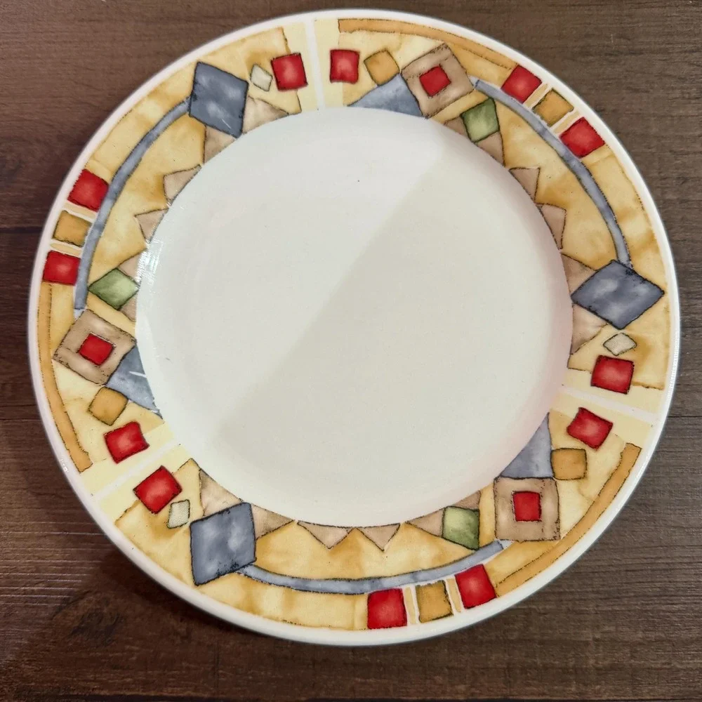 4 Sakura Bella Salad Plates Vintage Majesticware Paula Zanger, 8.25